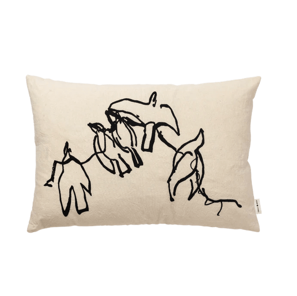 Vuelo Cushion - Ferm Living Bedding + Pillows - Natural - HORNE