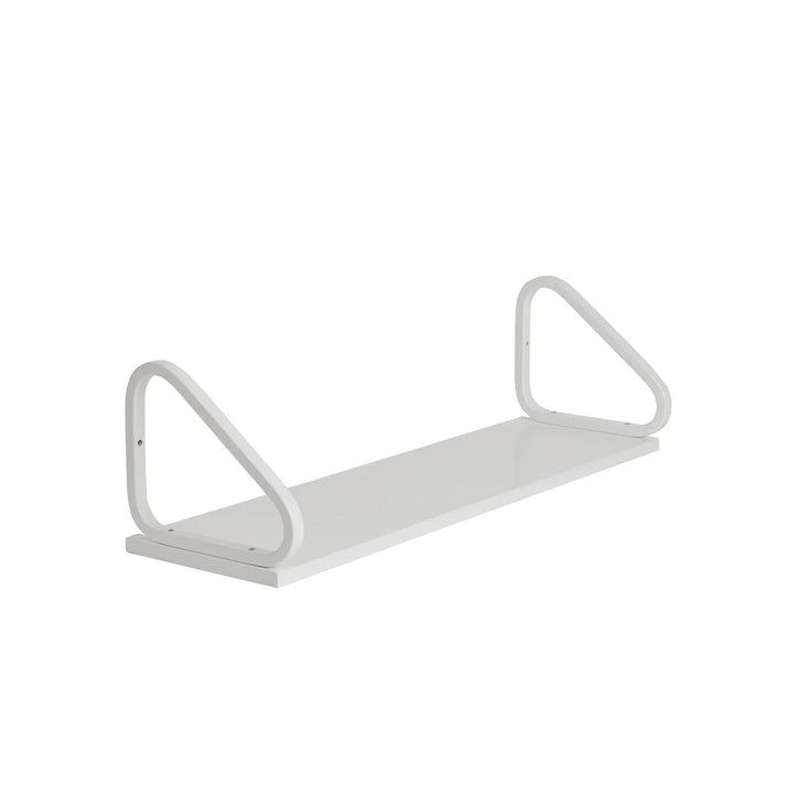 Wall Shelf 112 by Alvar Aalto - Artek Shelving - White - HORNE