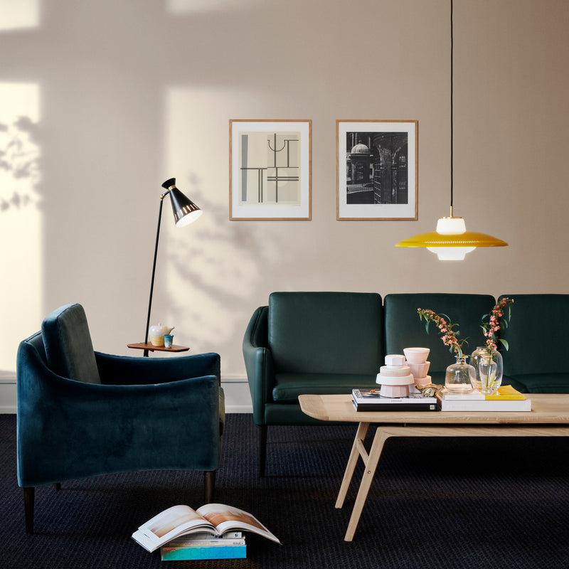 Mr. Olsen 3 - Seater Sofa - Warm Nordic Sofas - Barnum 024/ Smoked Oak - HORNE