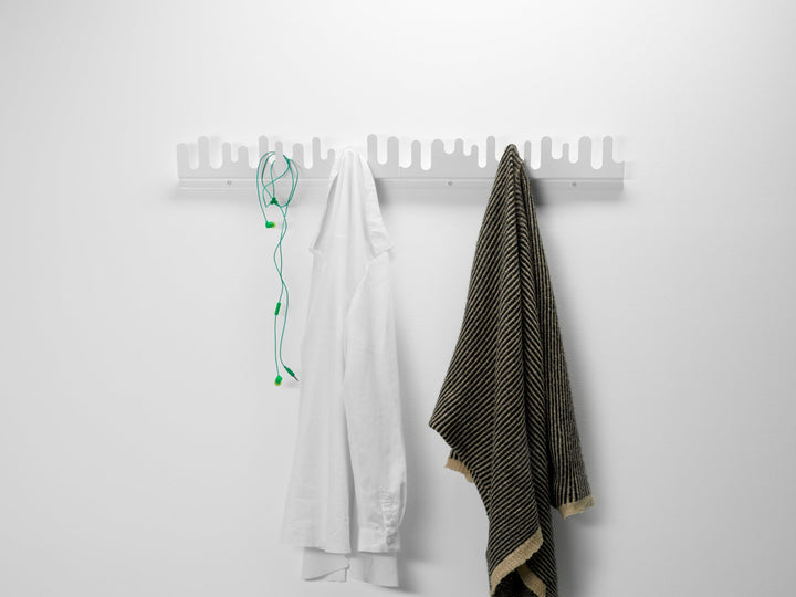 Wave Hanger - Design House Stockholm Coat + Key Racks - White - HORNE