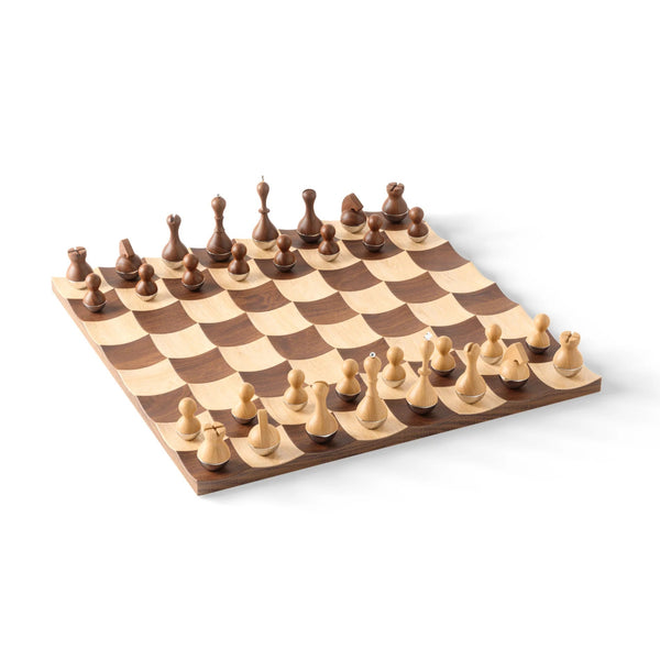 Wobble Chess Set - Umbra - HORNE