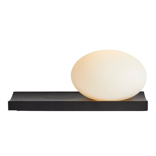 woud design Dew Table/Wall Lamp - Woud - Table + Task - Black Ash - HORNE