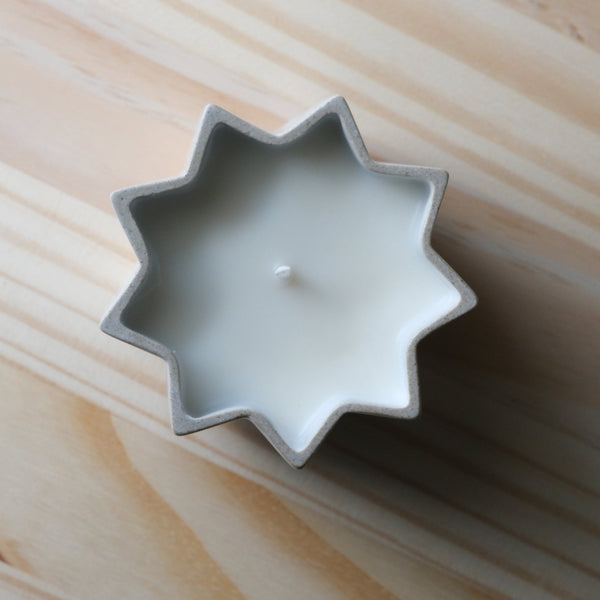Wrap Candle - Misewell Pots & Planters - white glossy - Juniper + Moss - HORNE