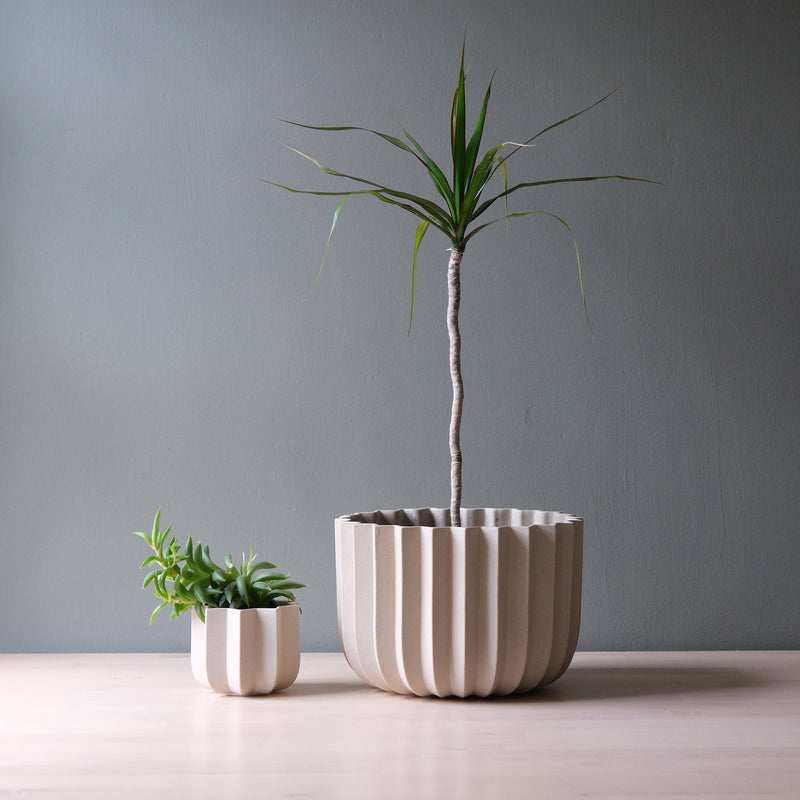 Wrap Planter - Misewell Pots & Planters - dune - 4 inch - HORNE