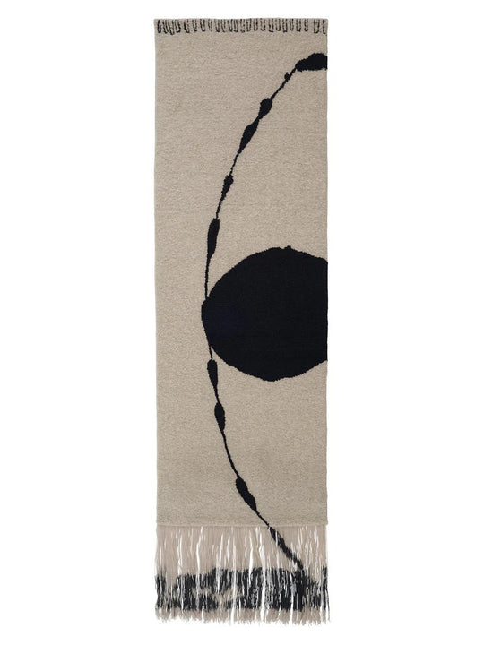 Zenith Moon rug in Zenith Moon Beige 80x250 (2.6' x 8.2')