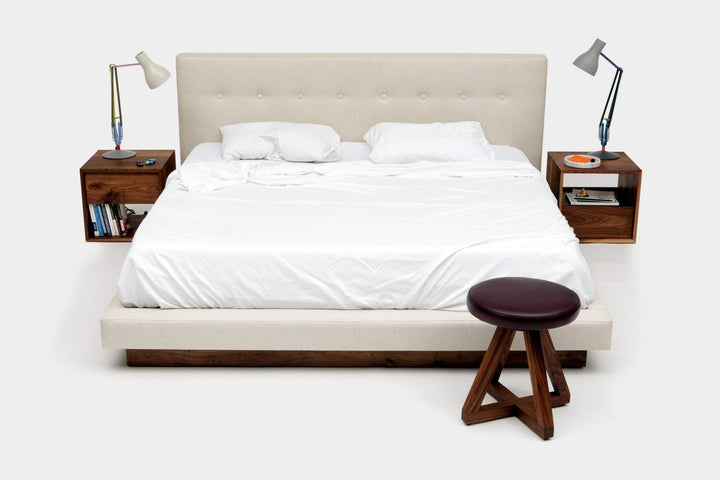 101082 Platform Bed - Artless - Beds - Queen - Ash - HORNE