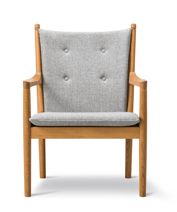 1788 Easy Chair - Oiled Oak - Fredericia - Chairs - Hallingdal 130 Fabric - HORNE