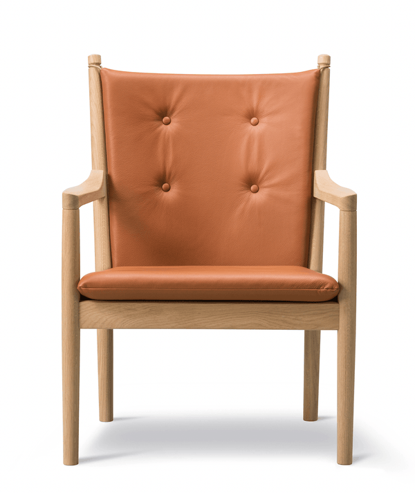 1788 Easy Chair - Soap Treated Oak - Fredericia - Chairs - Omni 307 - HORNE