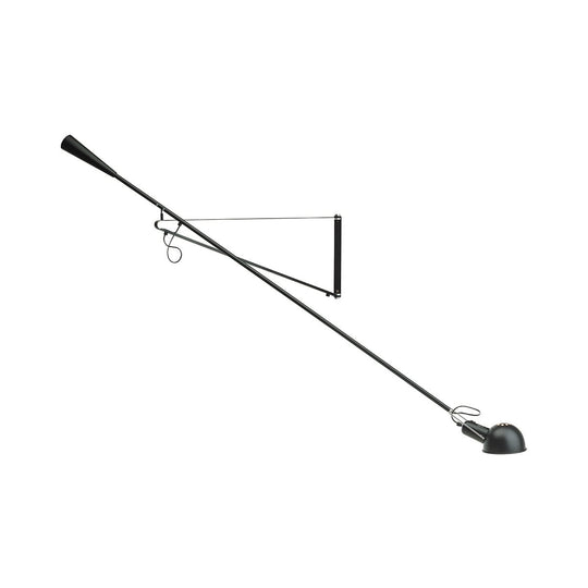 265 Wall Mounted Swing Arm Lamp - Flos - Wall Sconces - Black - HORNE