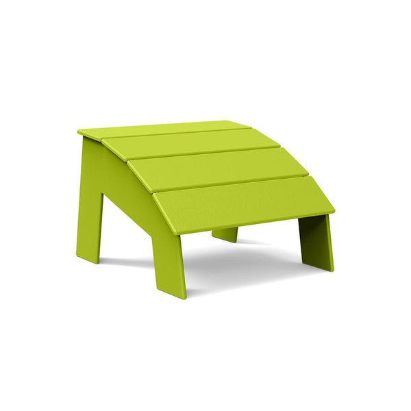 4 Slat Tall Ottoman - Loll Designs - Stools + Benches + Ottomans - Leaf Green - HORNE