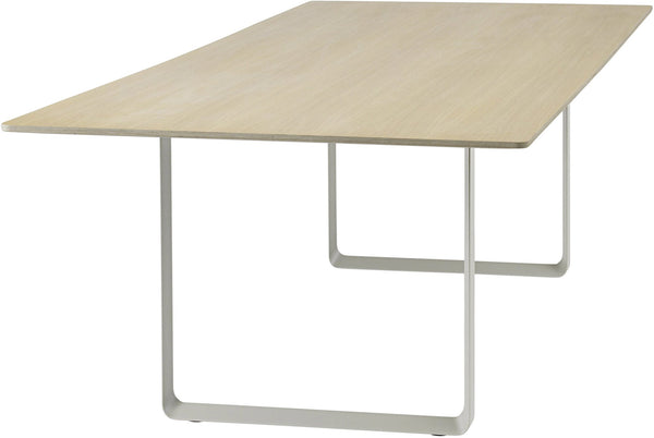70/70 Table - 116" x 42.5" - Muuto - Table + Task - Oak Top & Black Base - HORNE
