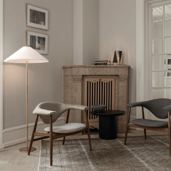 9602 Floor Lamp - Gubi - Floor Lamps - Bamboo - HORNE