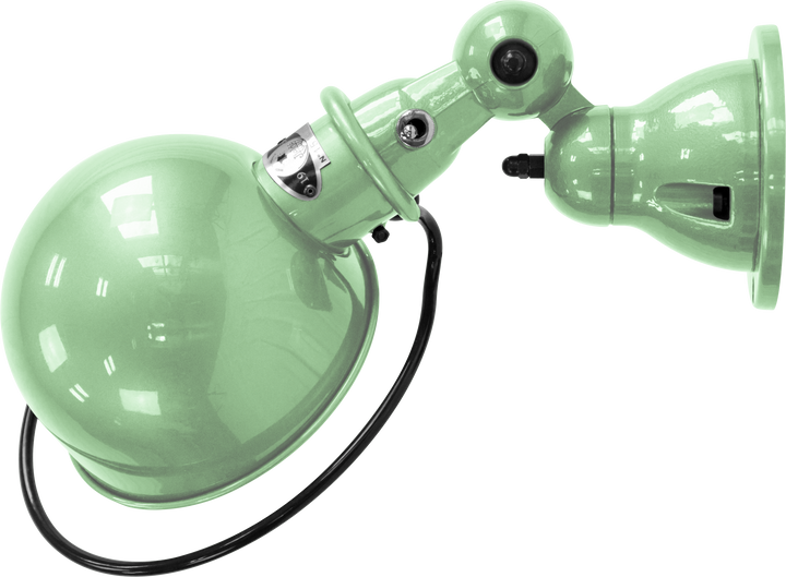 Loft Wall Sconce - D1000X - Glossy Finish - Jielde - Wall Sconces - No Switch - Water Green - RAL6019 - HORNE