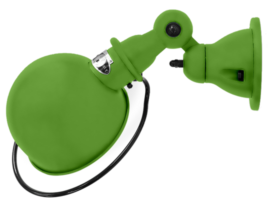 Loft Wall Sconce - D1000X - Matte Finish - Jielde - Wall Sconces - No Switch - Apple Green - RAL6018 - HORNE