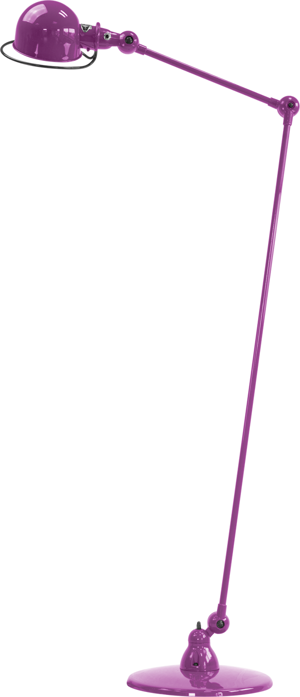 Loft Floor Lamp - D1240 - Jielde - Floor Lamps - Glossy - Fuschia - RAL4008 - HORNE