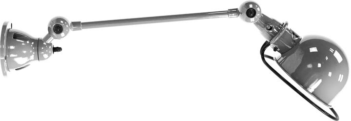 Loft Table/Wall Light - D4001 - Glossy Finish - Jielde - Table + Task - No Switch - Chrome - HORNE