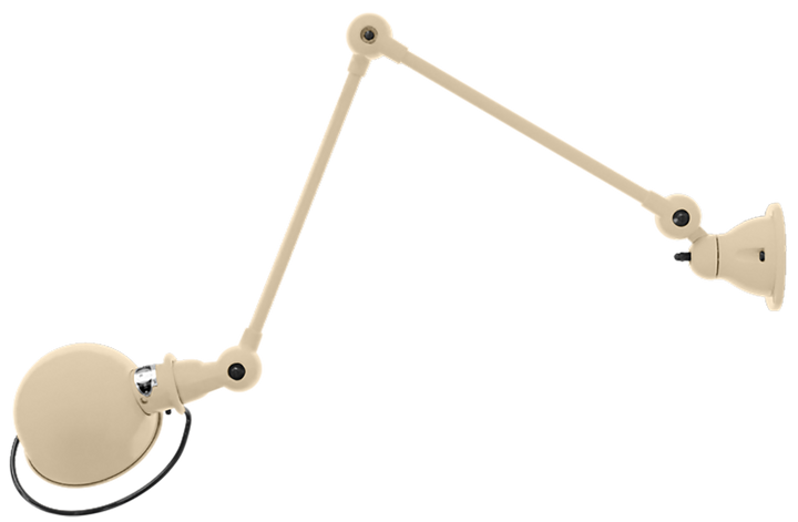 Loft Table/Wall Light - D4401R - Matte Finish - Jielde - Table + Task - No Switch - Ivory - RAL1015 - HORNE