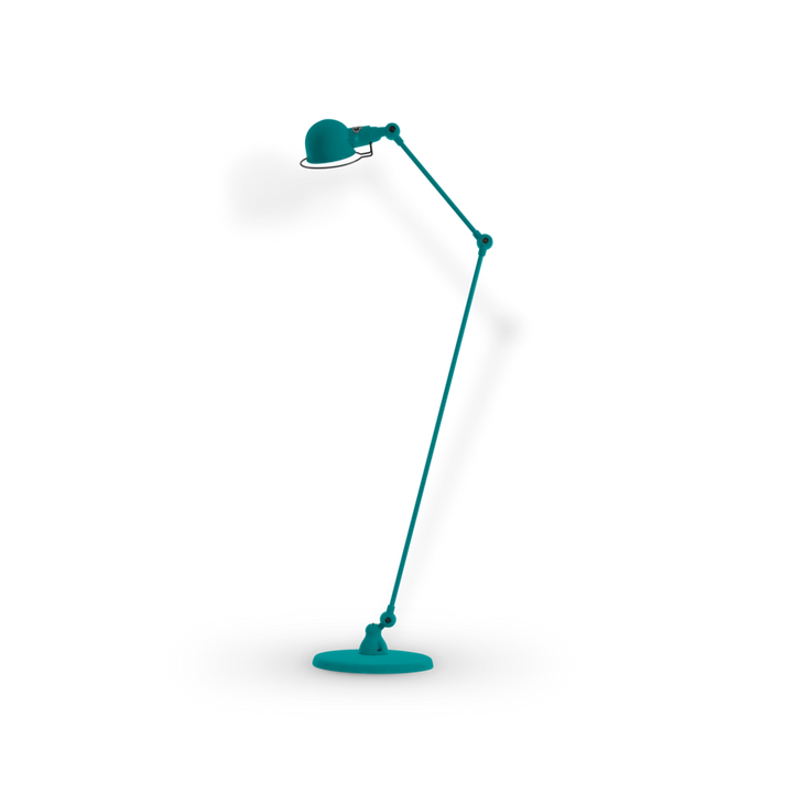 Signal Floor Lamp - SI833 - Jielde - Floor Lamps - Matte - Water Blue - RAL5021 - HORNE