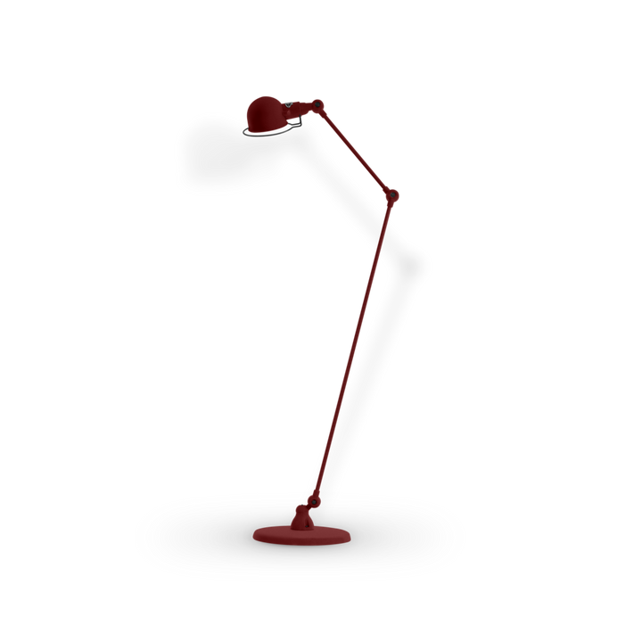 Signal Floor Lamp - SI833 - Jielde - Floor Lamps - Matte - Burgundy - RAL3005 - HORNE