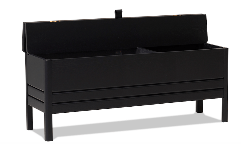 A Line Storagebench 111 - Form + Refine - Stools + Benches + Ottomans - Natural Oiled Oak - HORNE