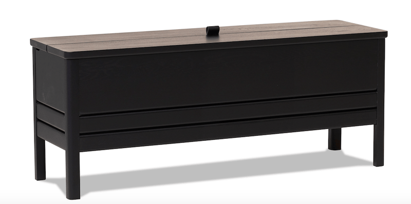 A Line Storagebench 111 - Form + Refine - Stools + Benches + Ottomans - Natural Oiled Oak - HORNE