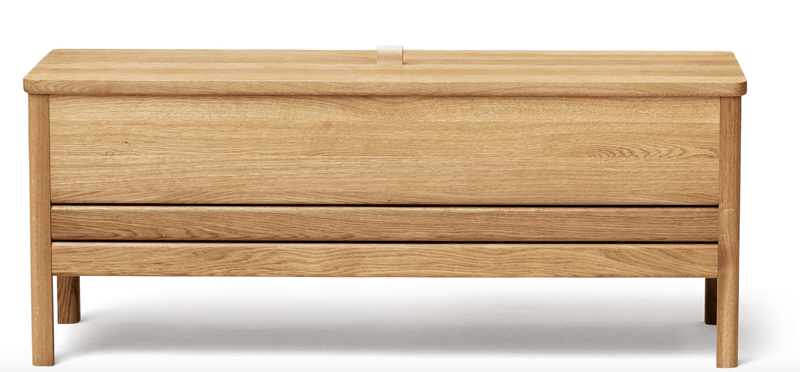 A Line Storagebench 111 - Form + Refine - Stools + Benches + Ottomans - Natural Oiled Oak - HORNE