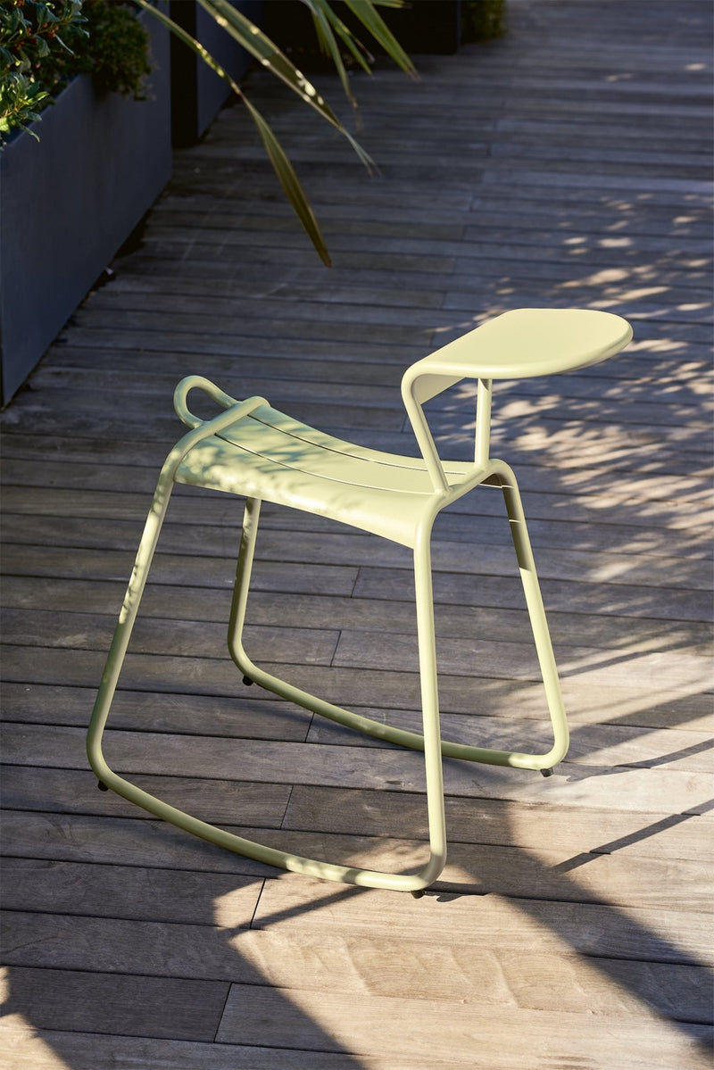 Adadesk Rocking Desk - Fermob - Outdoor Furniture - Acapulco Blue - HORNE