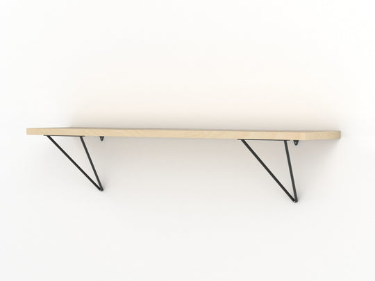 Adams Shelf Bundle - Brackets and Board - Tronk - Shelving - Maple - HORNE