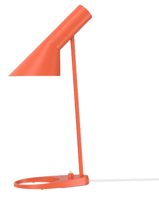 AJ Mini Table Lamp - Louis Poulsen - Table + Task - Electric Orange - HORNE