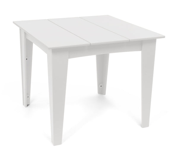 Alfresco Square Table - 36" - Loll Designs - Outdoor Furniture - Cloud White - HORNE