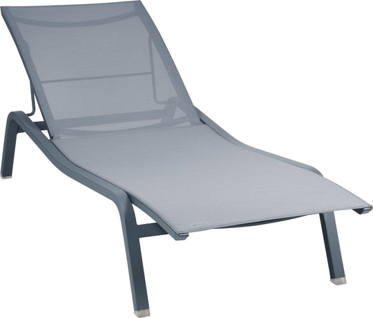 Alize Sunlounger XS - Stereo Fabric - Fermob - Outdoor Furniture - Storm Grey - HORNE