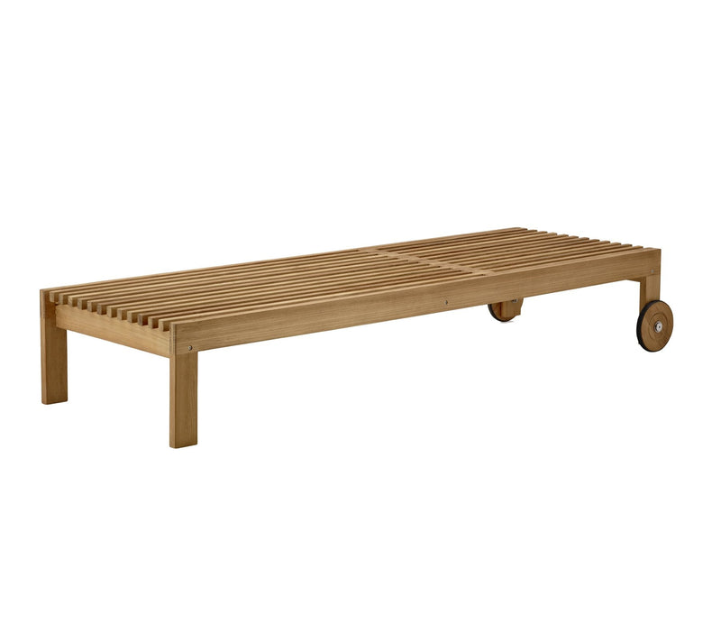 Amaze Teak Sunbed - Cane Line - Outdoor Furniture - No Cushion - HORNE