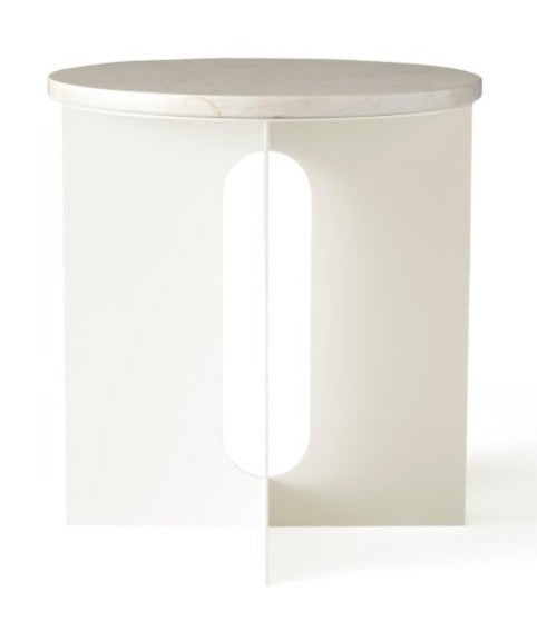 Androgyne Side Table - Audo Copenhagen - Tables + Desks - Ivory - HORNE