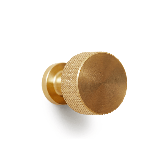 Angle Hook - Form + Refine - Shelving - Large - Raw Brass - HORNE