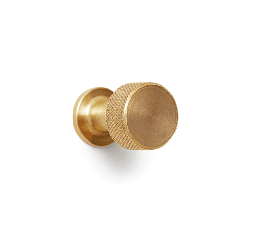 Angle Hook - Form + Refine - Shelving - Small - Raw Brass - HORNE