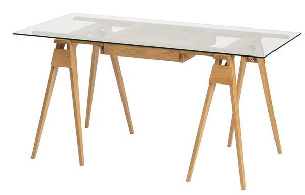 Arco Desk With Drawer - Design House Stockholm - Desks - Oak - HORNE