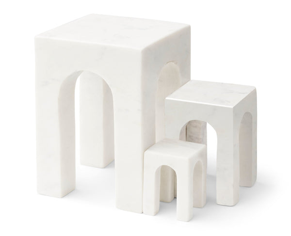 Arkis Bookend - Gejst - Storage + Organization - White - HORNE