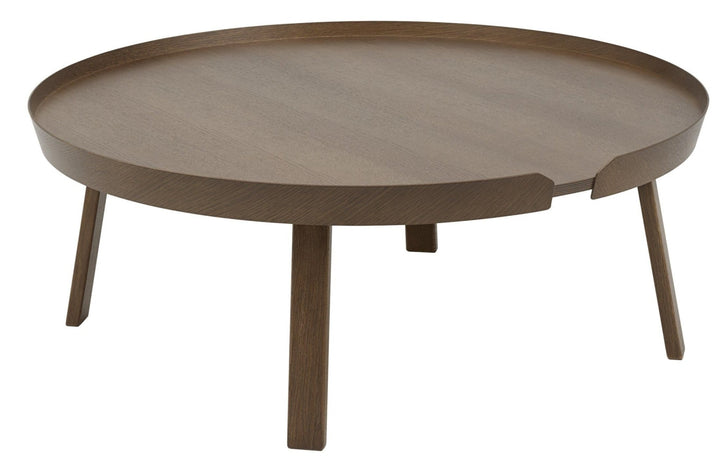 Around Coffee Table - Extra Large - Muuto - Tables + Desks - Stained Dark Brown - HORNE