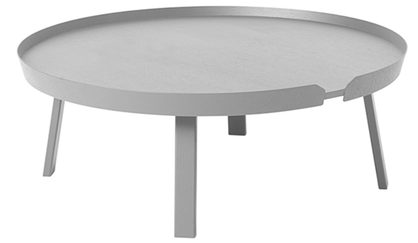 Around Coffee Table - Extra Large - Muuto - Tables + Desks - Grey - HORNE
