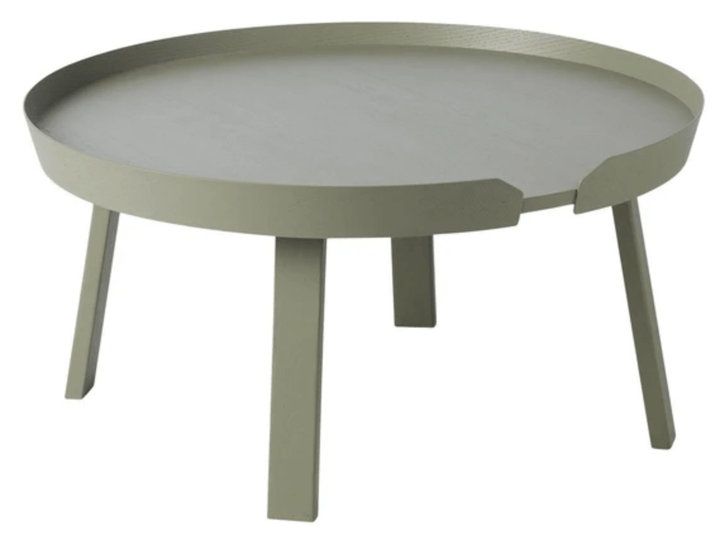 Around Coffee Table - Large - Muuto - Tables + Desks - Dusty Green - HORNE