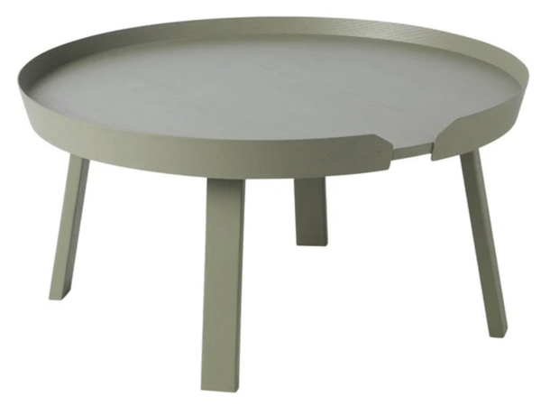 Around Coffee Table - Large - Muuto - Tables + Desks - Dusty Green - HORNE
