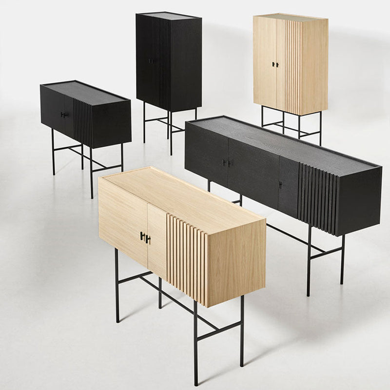 Array Highboard 80 - Woud - Sideboards + Cabinets - Oak - HORNE