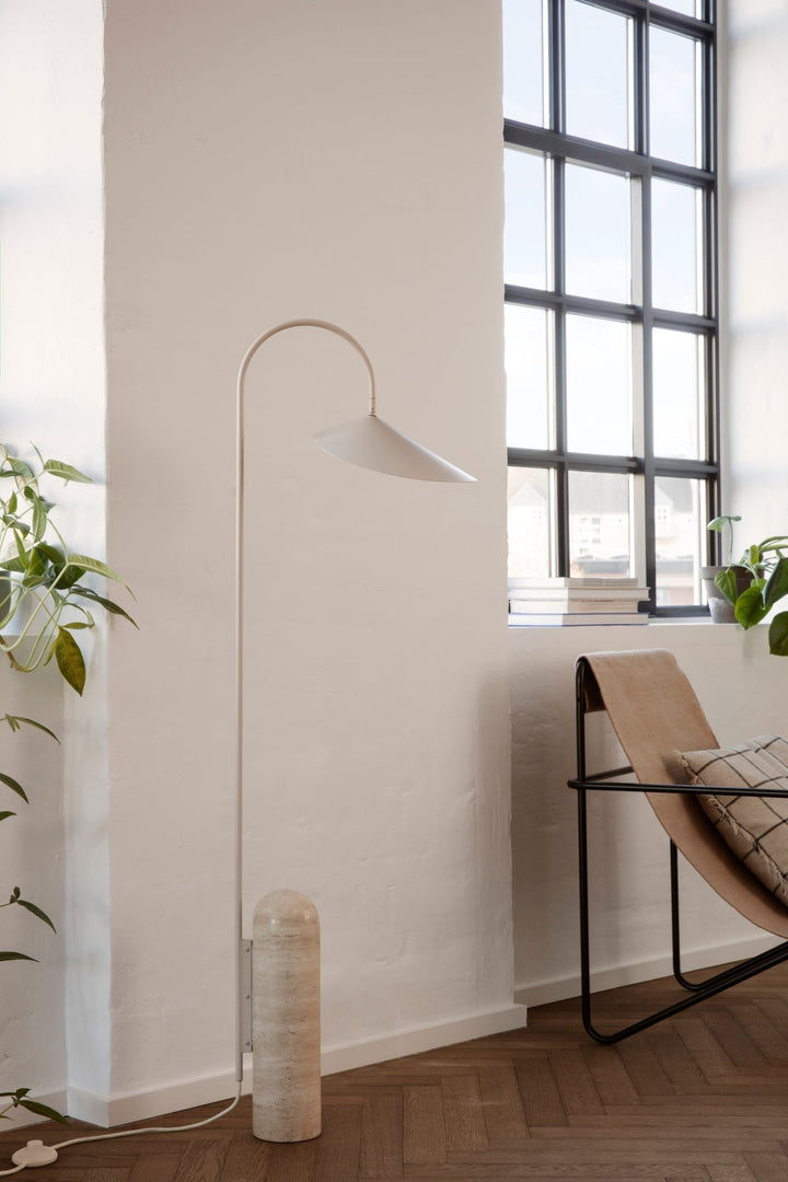 Arum Floor Lamp - Ferm Living - Floor Lamps - Black - HORNE