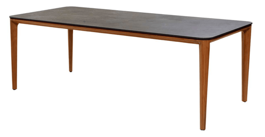 Aspect Teak Dining Table - Rectangle - Cane Line - Outdoor Furniture - Large - 82.7" x 39.4" - HORNE