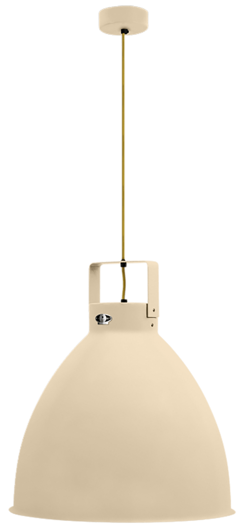 Augustin Pendant - A540 - Matte FInish - Jielde - Pendants - Black - Gold - HORNE