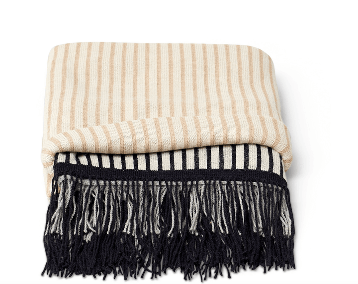 Aymara Plaid Throw - Form + Refine - Blankets + Throws + Pillows - Pattern Stripes - HORNE