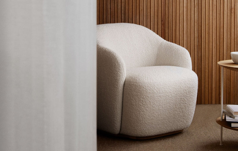 Barba Club Chair - Fogia - Chairs - Karakorum - 001 Ivory - HORNE