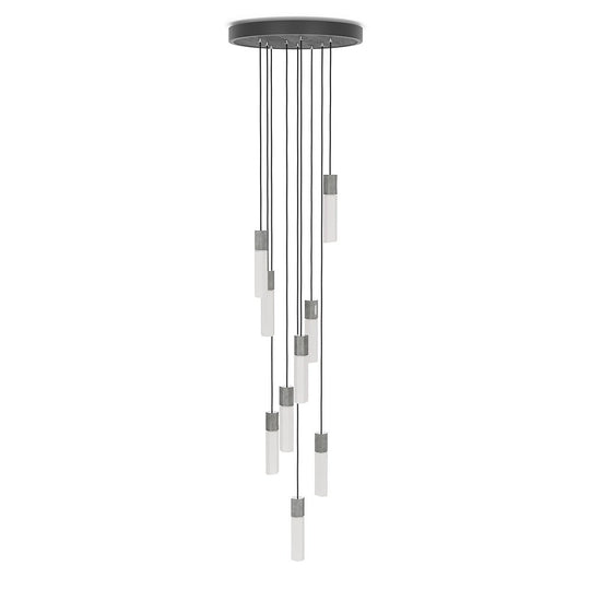 Basalt Nine Pendant - Tala - Stainless Steel - HORNE