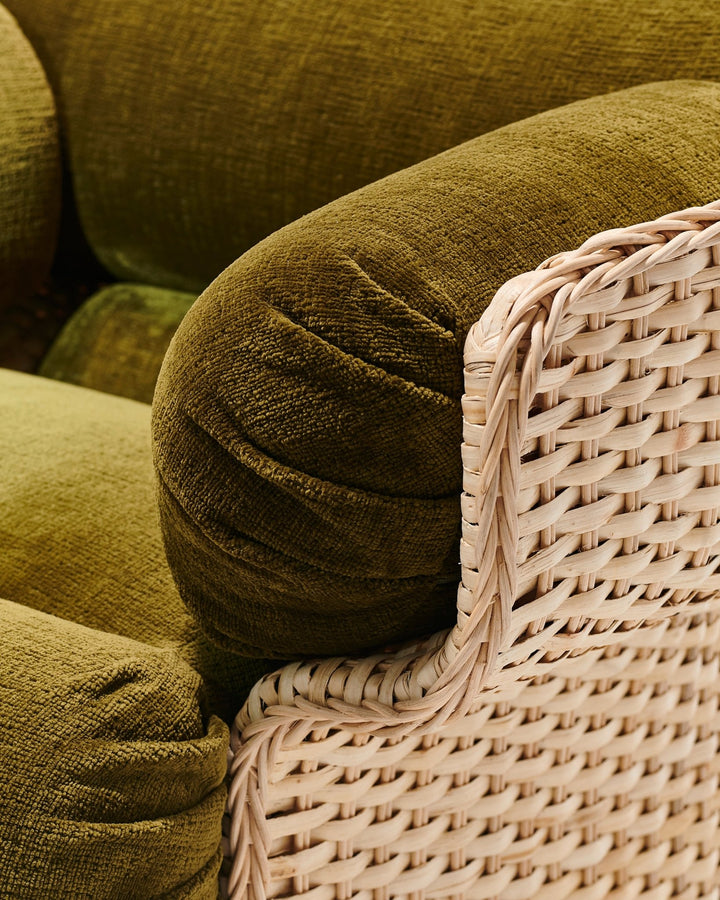 Basket Lounge Chair - Gubi - Chairs - Dedar Belsuede Special FR 133 - HORNE