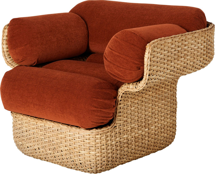 Basket Lounge Chair - Gubi - Chairs - Dedar Belsuede Special FR 133 - HORNE